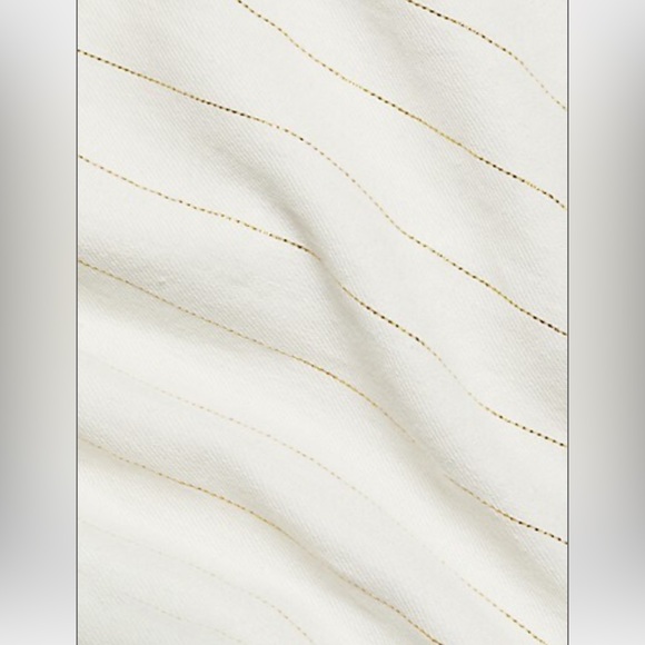 L’Agence Julie Metallic-Pinstriped Pencil Skirt - Picture 4 of 7